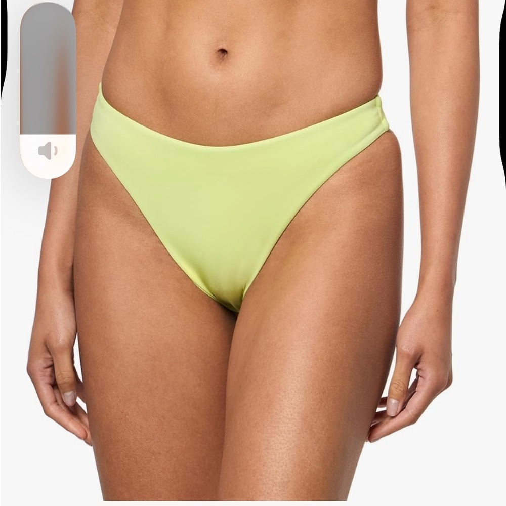 NWT Volcom Women's Standard Simply Seamless Skimpy Bikini Bottom XXL